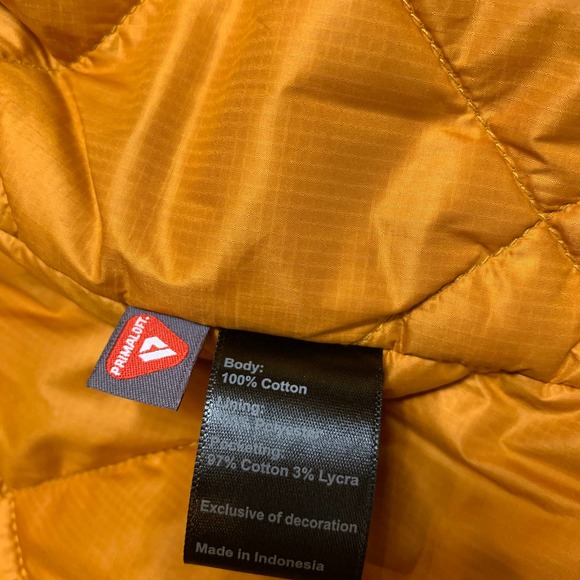 Flint And Tinder Diamond Quilted Waxed Insulated Vest Brown-L - Picture 9 of 9